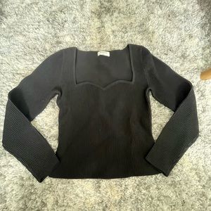Babaton Sculpt knit long sleeve top
